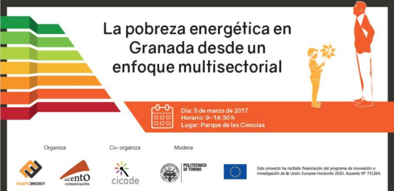 Cartel pobreza energética Granada